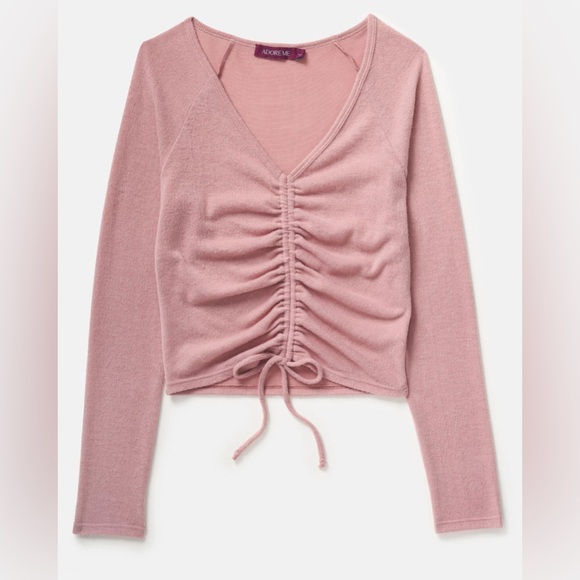 Adore Me Ruched Front Top - Picture 2 of 5